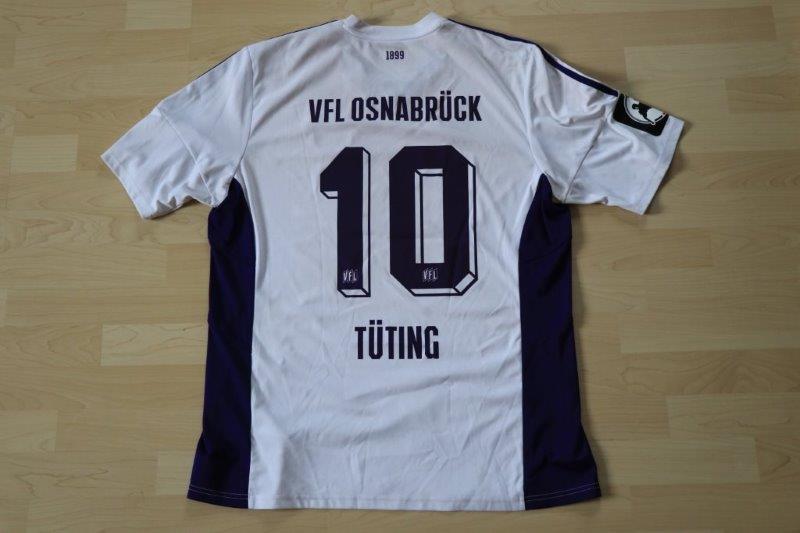 VfL Osnabrück 2016/17 Heim, wo das Herz schlägt, Nr. 10 Tüting (Matchworn Saisonvorbereitung 2016)