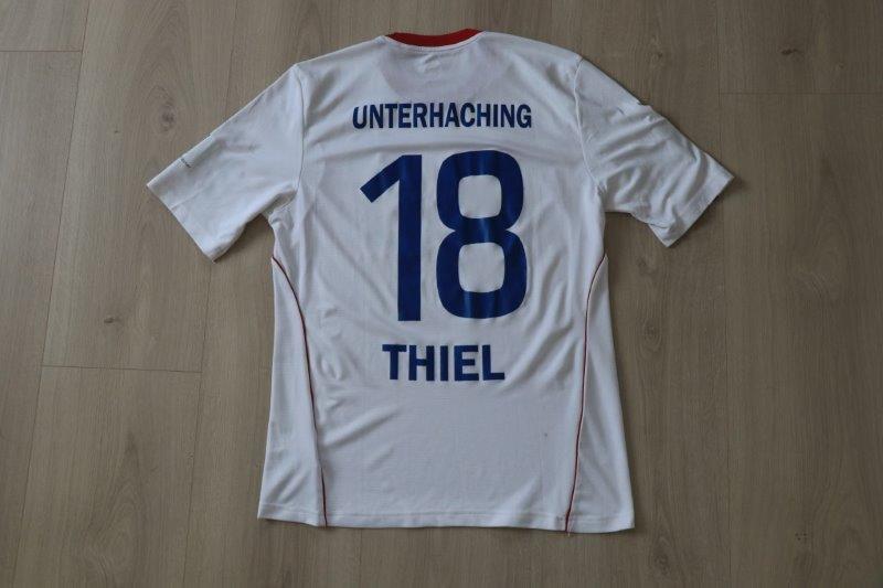 SpVgg Unterhaching 2014/15 Away, Nr. 18 Thiel (Matchworn)