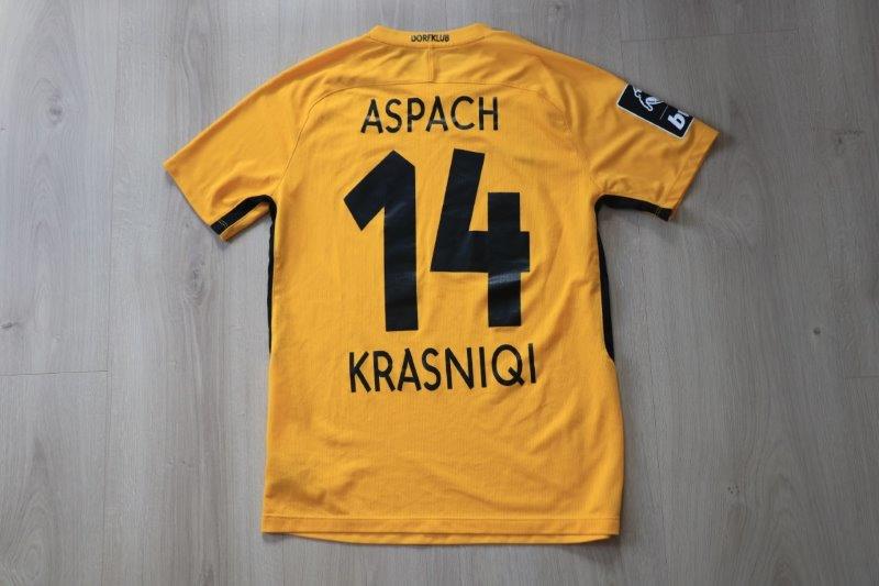 SG Sonnenhof Großaspach 2019/20 Away , Nr. 14 Krasniqi (Matchworn)