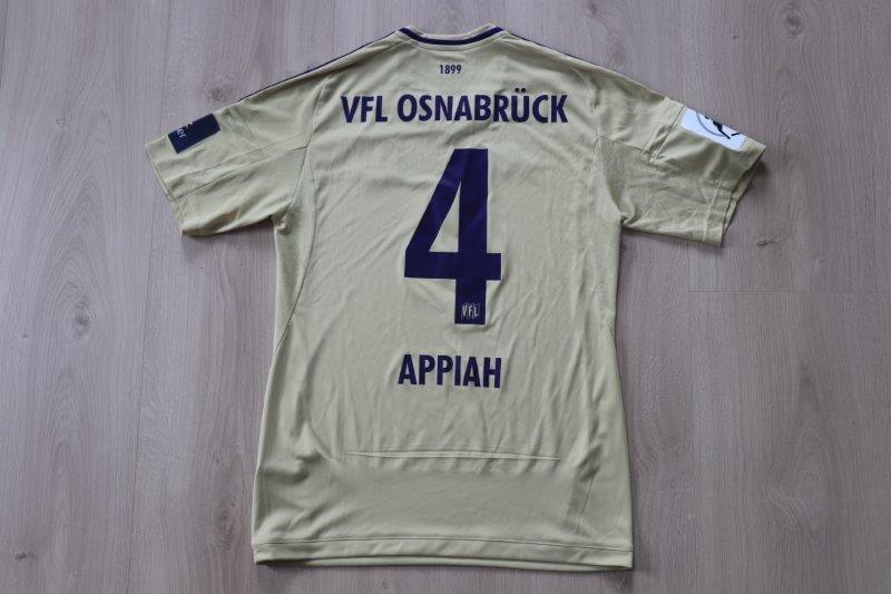 VfL Osnabrück 2017/18 Away, Nr. 4 Appiah (Matchworn gg. Großaspach 09.09.17)