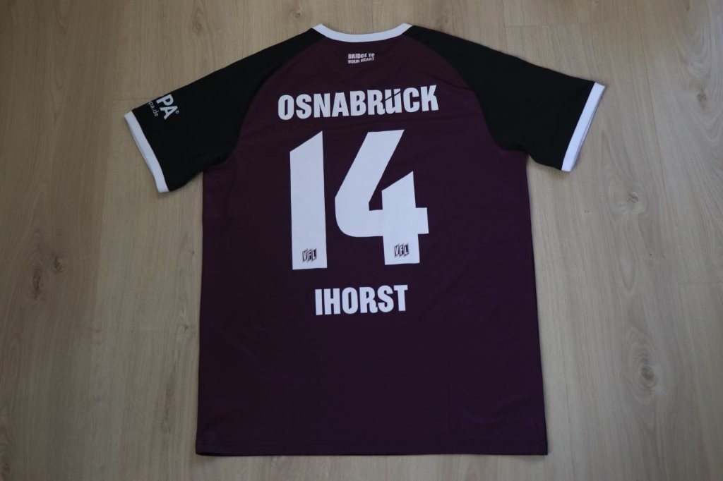 Ausweichtrikot 2024/25 • Nr. 14 Luc Ihorst • Matchworn Saisonvorbereitung 25/26