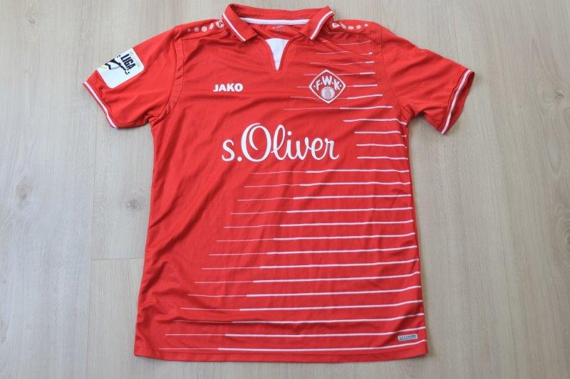 Würzburger Kickers 2017/18 Heim, Nr. 3 Syhre (Matchworn)