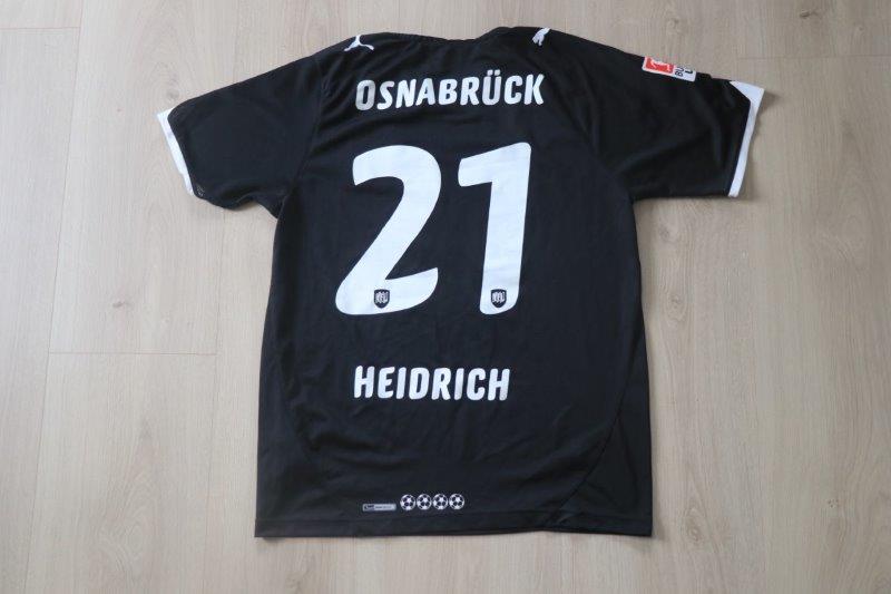 VfL Osnabrück 2010/11 Third, Nr. 21 Heidrich (Matchworn)