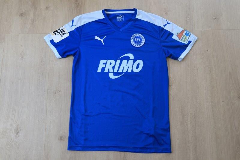 Sportfreunde Lotte 17-18 Away, Nr. 15 Heyer (Matchworn)