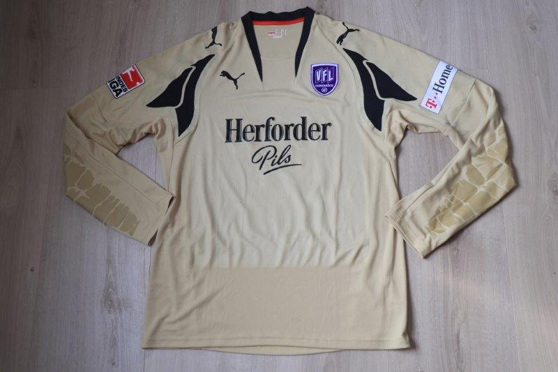 VfL Osnabrück 2008/09 Torwart mit Autogramm, Nr. 33 Wessels (vermutlich Matchworn aus Vorbereitungsspiel)