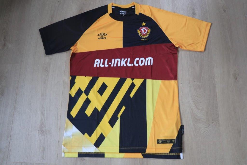 Dynamo Dresden Sondertrikot "70 Jahre" 2022/23 • Nr. 6 Ahmed Arslan