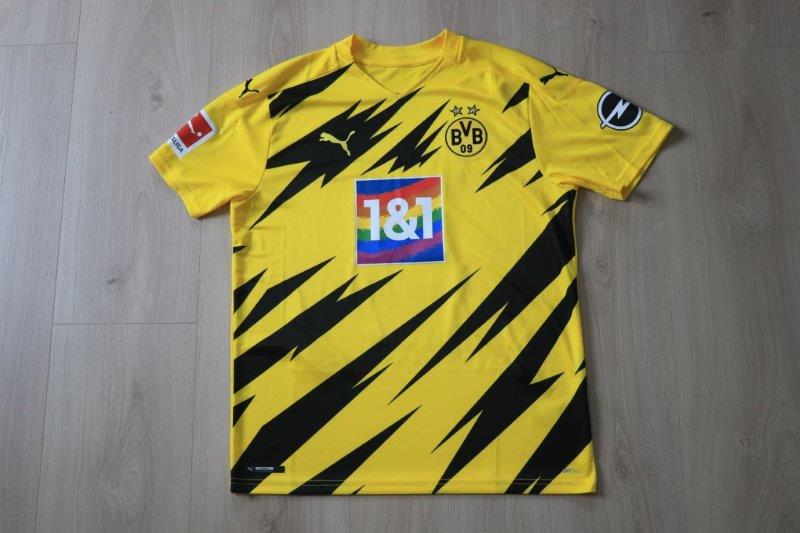 Borussia Dortmund 2020/21 Sondertrikot "Borussia verbindet" Heim, Nr. 27 Tigges