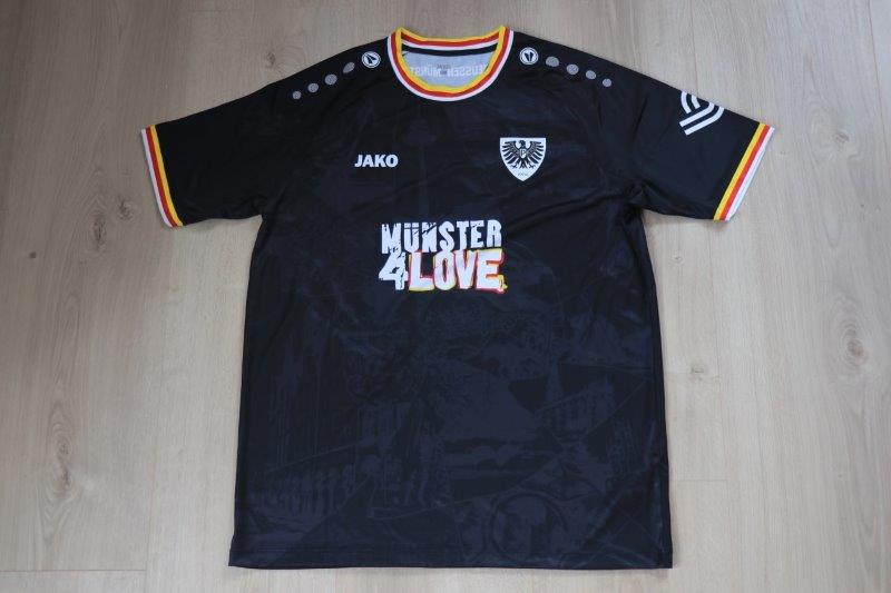 SC Preußen Münster Sondertrikot "Münster 4 Love" 2023/24 • Nr. 25 Gerrit Wegkamp