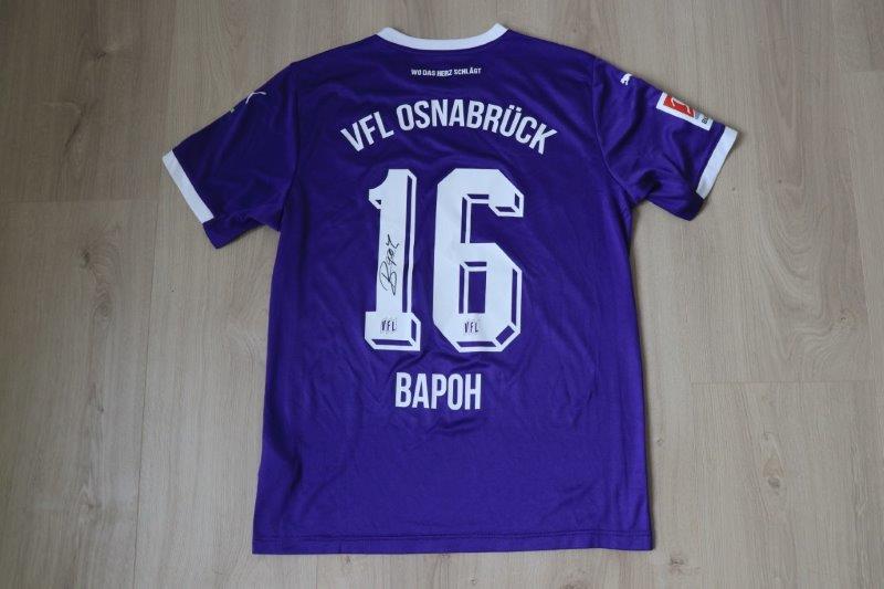  Heimtrikot 2020/21 • Nr. 16 Ulrich Bapoh • signiert • Matchworn