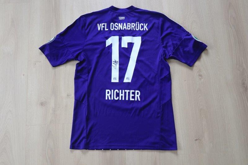 VfL Osnabrück 2015/16 Heim DFB-Pokal, Nr. 17 Richter (Matchvorbereitet gg. RB Leipzig 10.08.15)