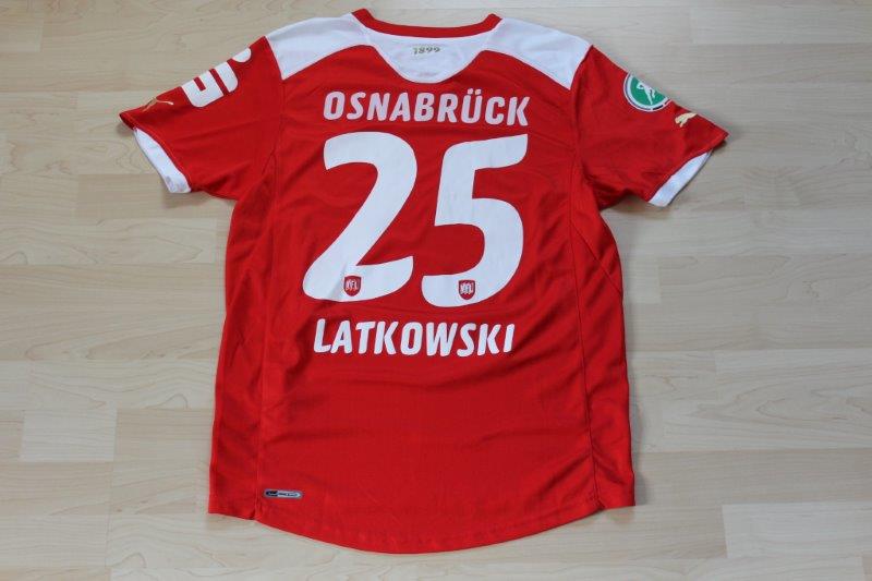 VfL Osnabrück 2011/12 Away, Nr. 25 Latkowski (Matchworn)