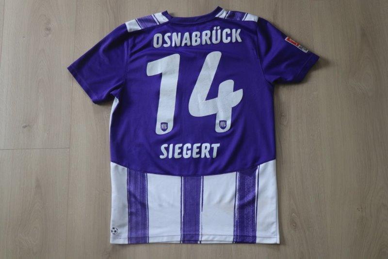 VfL Osnabrück 2010/11 Heim, Nr. 14 Siegert (Matchworn)