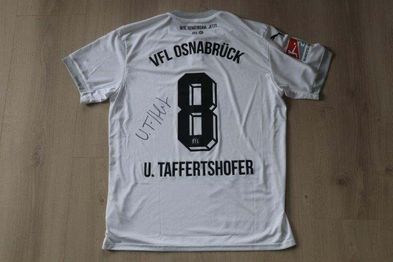 VfL Osnabrück 2020/21 Sondertrikot "Bremer Brücke", Nr. 8 Taffertshofer