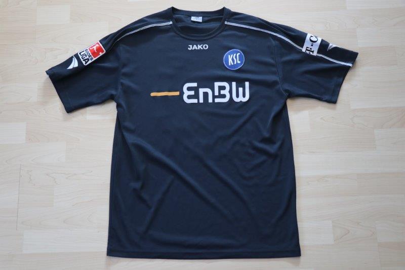 Karlsruher SC 2007/08 Third mit Autogramm, Nr. 10 Porcello (Matchworn)