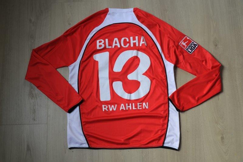 Rot Weiß Ahlen 2009/10 Heim, Nr. 13 Blacha (Matchworn)