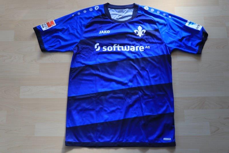 SV Darmstadt 98 2016/17 Heim mit Autogramm, Nr. 5 Gorka (Matchvorbereitet)