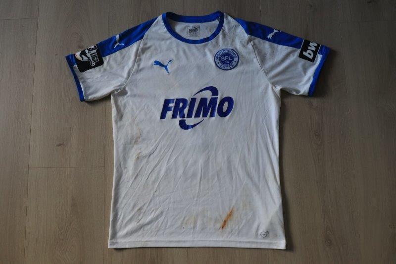 Sportfreunde Lotte 2018/19 Heim, Nr. 7 Piossek (Matchworn)