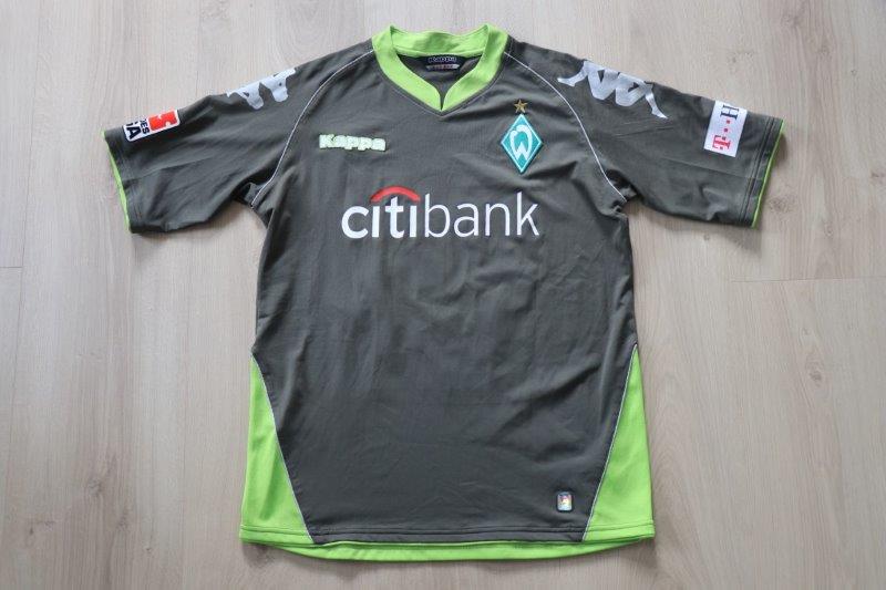 SV Werder Bremen 07-08 Third, Nr. 15 Owomoyela (Matchworn)