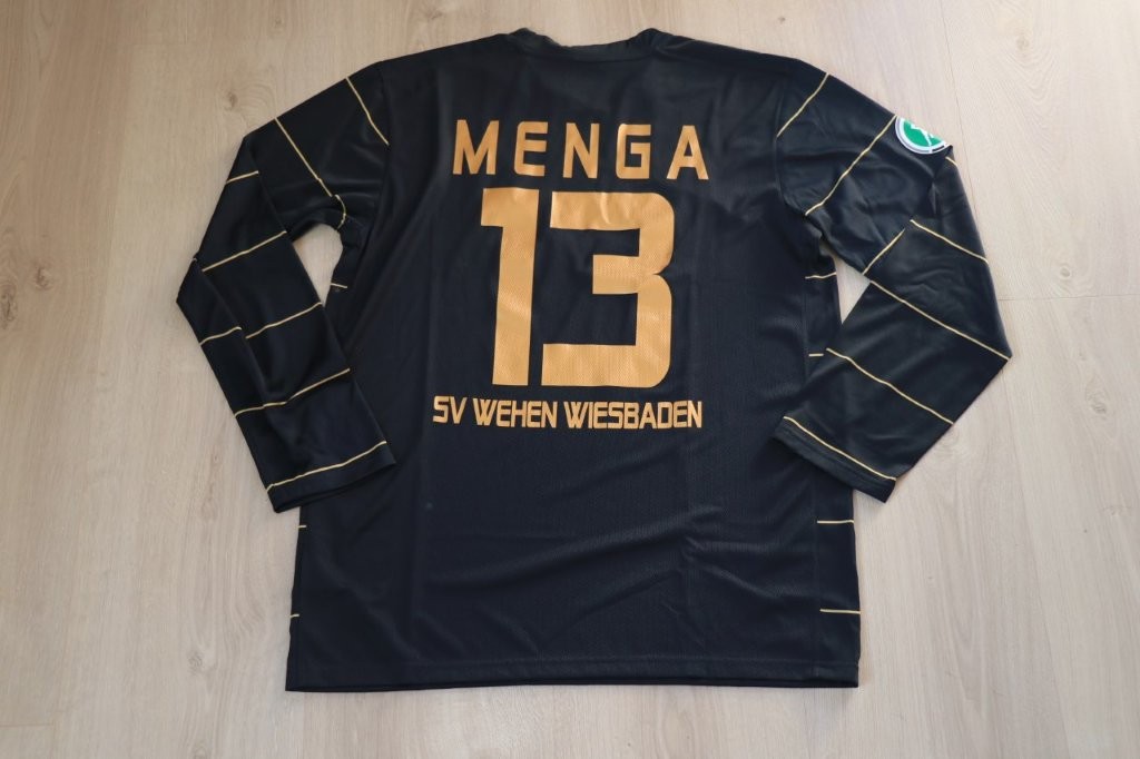 FSV Frankfurt Heimtrikot 2016/17 • Nr. 7 Massimo Ornatelli • signiert • Matchworn DFB-Pokal gegen Wolfsburg 20.08.2016