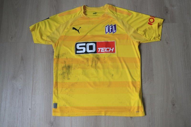 Torwarttrikot 2021/22 • Nr. 22 Philipp Kühn • signiert • Matchworn gegen Wiesbaden 22.01.2022