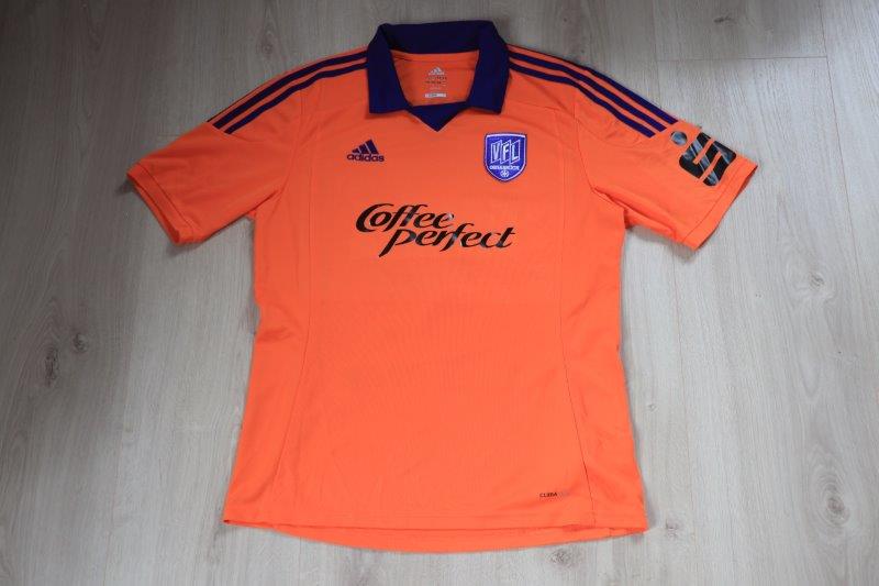 Ausweichtrikot 2013/14 • Nr. 18 Marcel Kandziora • Matchworn Saisonvorbereitung 14/15