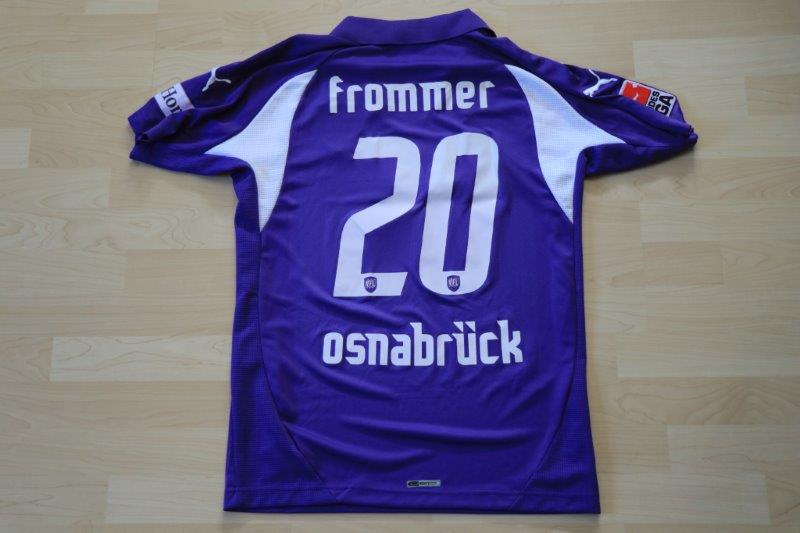 ﻿VfL Osnabrück 2007/08 Heim, Nr. 20 Frommer (Matchworn)