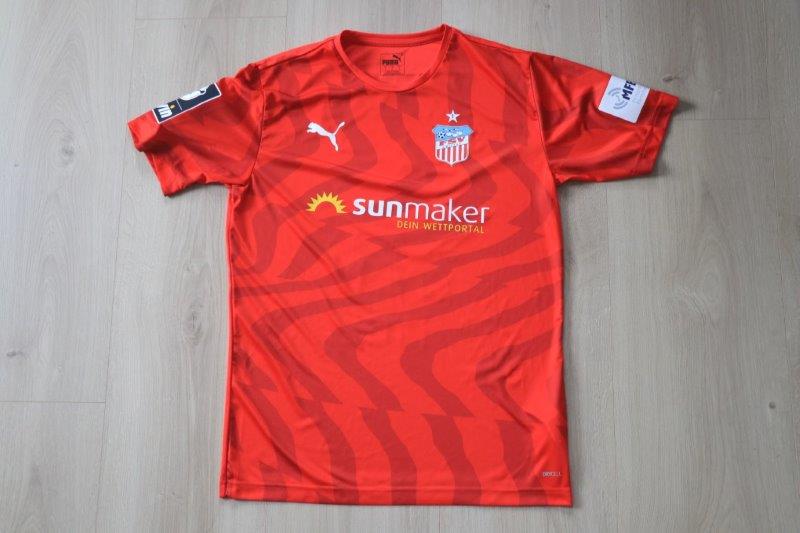 FSV Zwickau Heimtrikot 2019/20 • Nr. 10 Christian Bickel • Matchworn