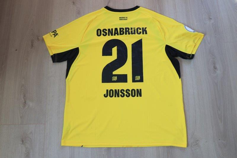Torwarttrikot 2024/25 • Nr. 21 Lukas Jonsson • Matchvorbereitet DFB-Pokalspiel gegen Freiburg 17.08.2024