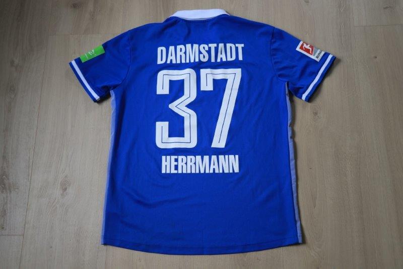 SV Darmstadt 98 19-20 Heim, Nr. 37 Herrmann (Matchworn gg. Heidenheim 20.09.19)