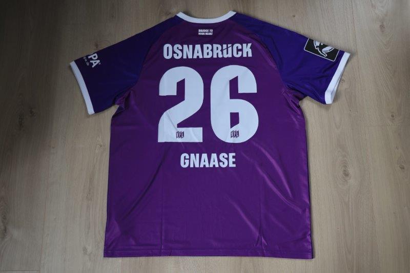  Heimtrikot 2024/25 • Nr. 26 Dave Gnaase