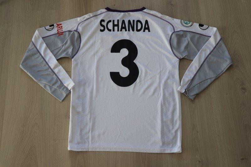 VfL Osnabrück 2006/07 Away langarm mit Autogramm, Nr. 3 Schanda (Matchworn)