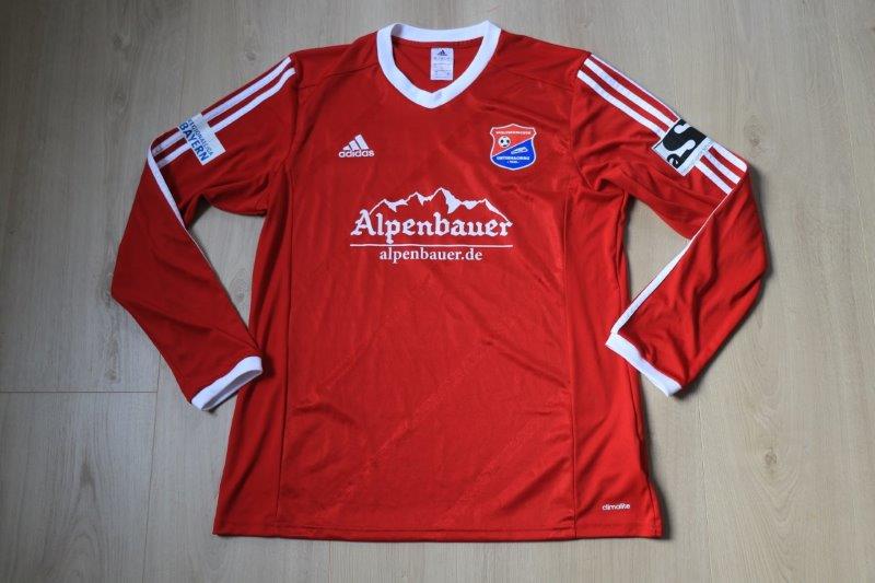 SpVgg Unterhaching 2016/17 Heim, Nr. 6 Taffertshofer (Matchworn)