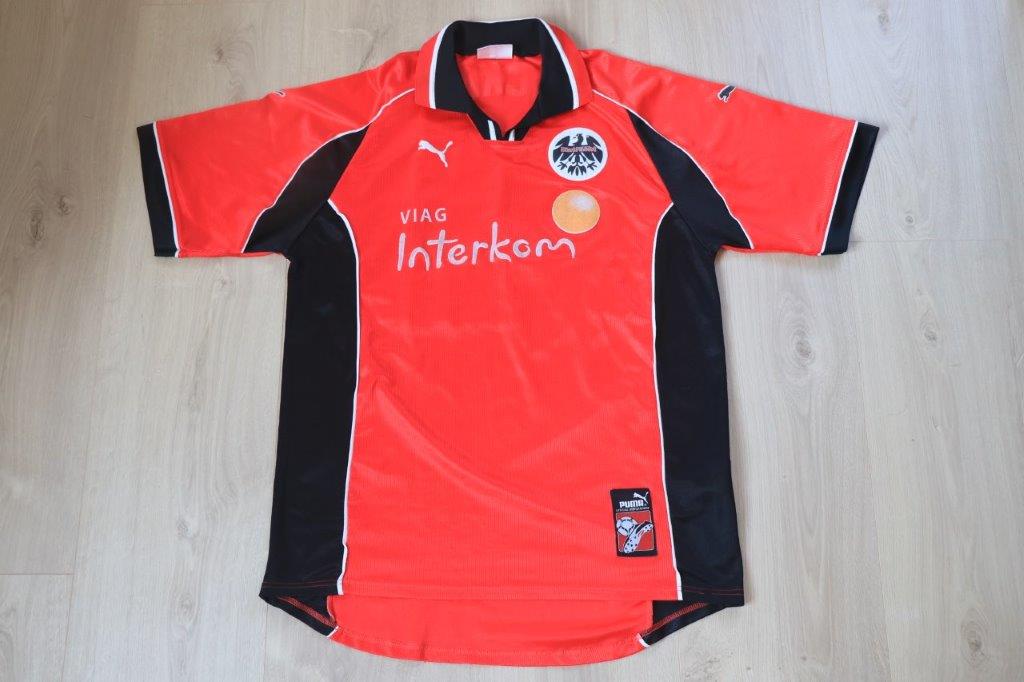 Eintracht Frankfurt Heimtrikot 1998/99 • Nr. 32 Ansgar Brinkmann
