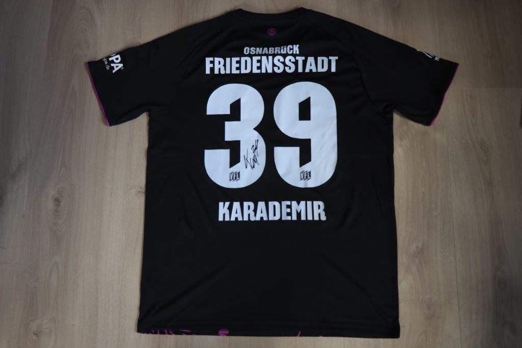 Sondertrikot "Maiwoche" 2023/24 • Nr. 39 Yiğit Karademir • Matchworn gegen Viktoria Köln 02.05.2025