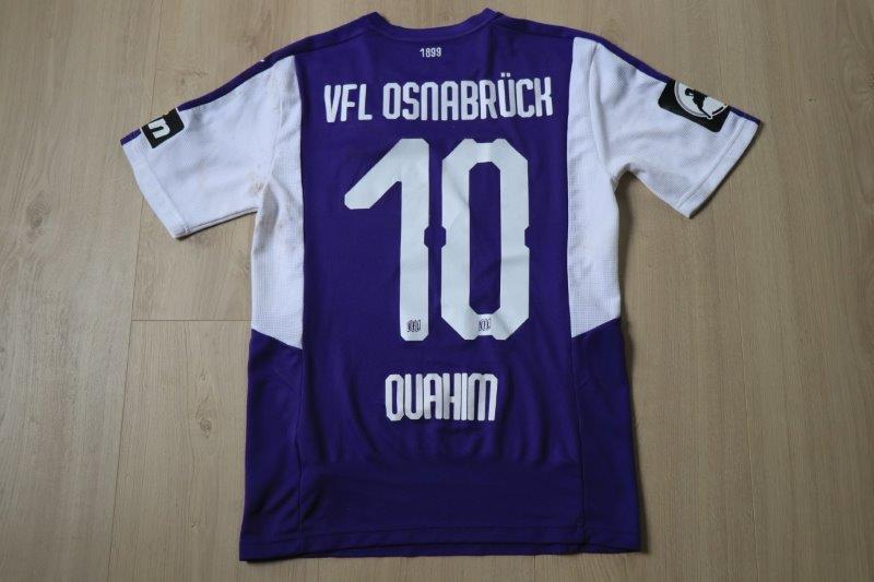 VfL Osnabrück 18/19 Heim, Nr. 10 Ouahim (Derby-Matchworn gg. Münster 16.02.19)