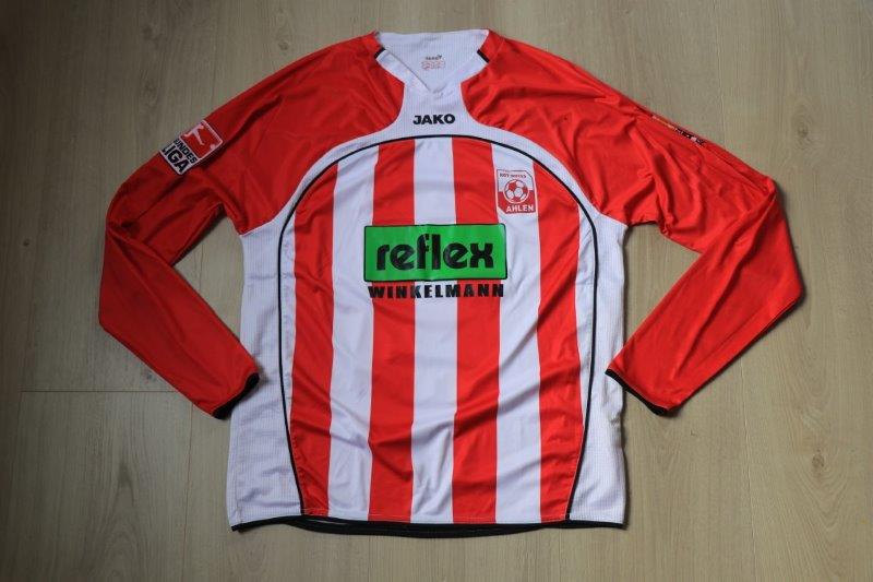 Rot Weiß Ahlen 2009/10 Heim, Nr. 13 Blacha (Matchworn)