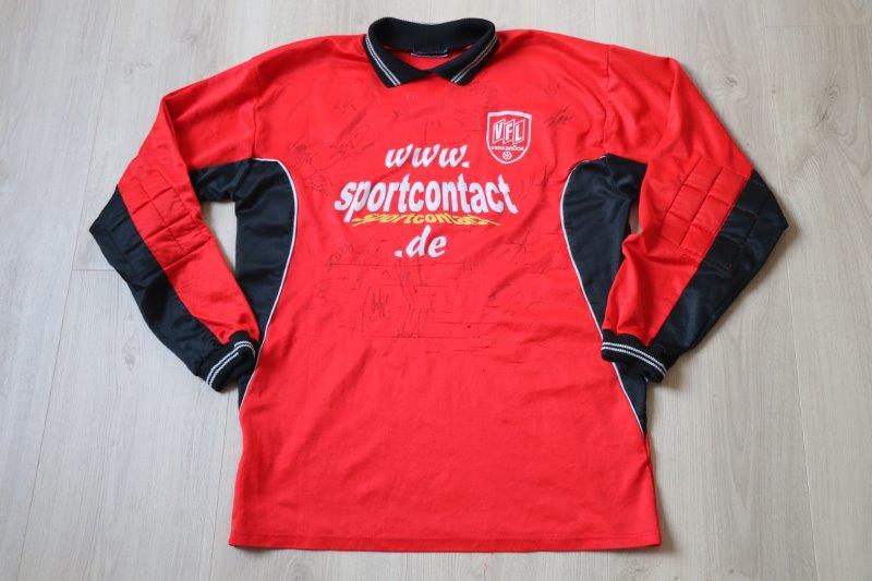 ﻿VfL Osnabrück 2001/02 Torwart A-Jugend mit Autogrammen, Nr. 1 (Matchworn)