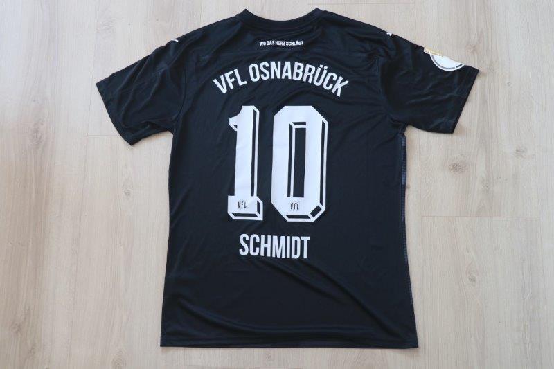 Auswärtstrikot 2020/21 • Nr. 10 Niclas Schmidt • Matchworn DFB-Pokal Spiel gegen Köln 22.12.2020
