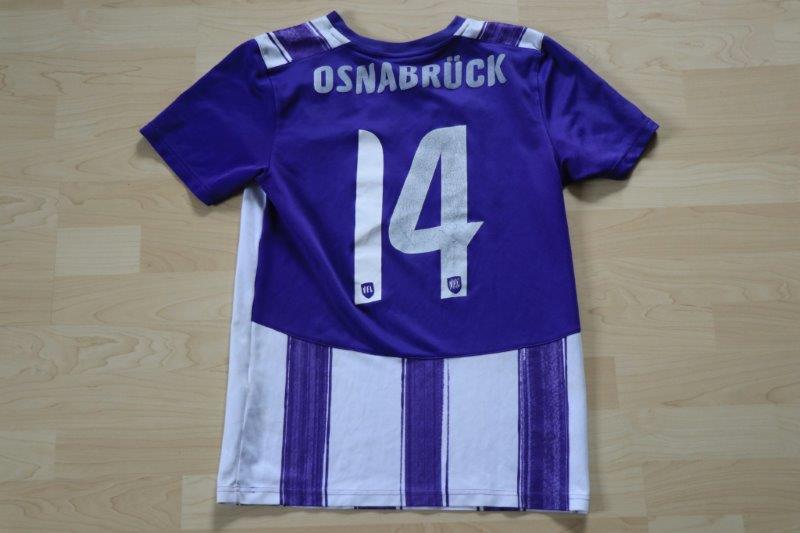 ﻿VfL Osnabrück 2011/12 Heim, C-Junioren U14, Nr. 14 (Matchworn)