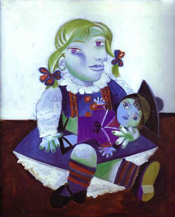 Maya con su muñeca (1938)