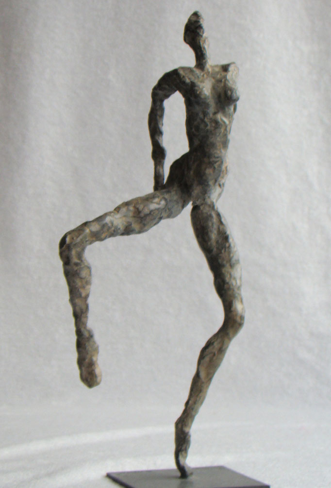 "Fiancée" bronze à cire directe, pièce unique, Brigitte Valin