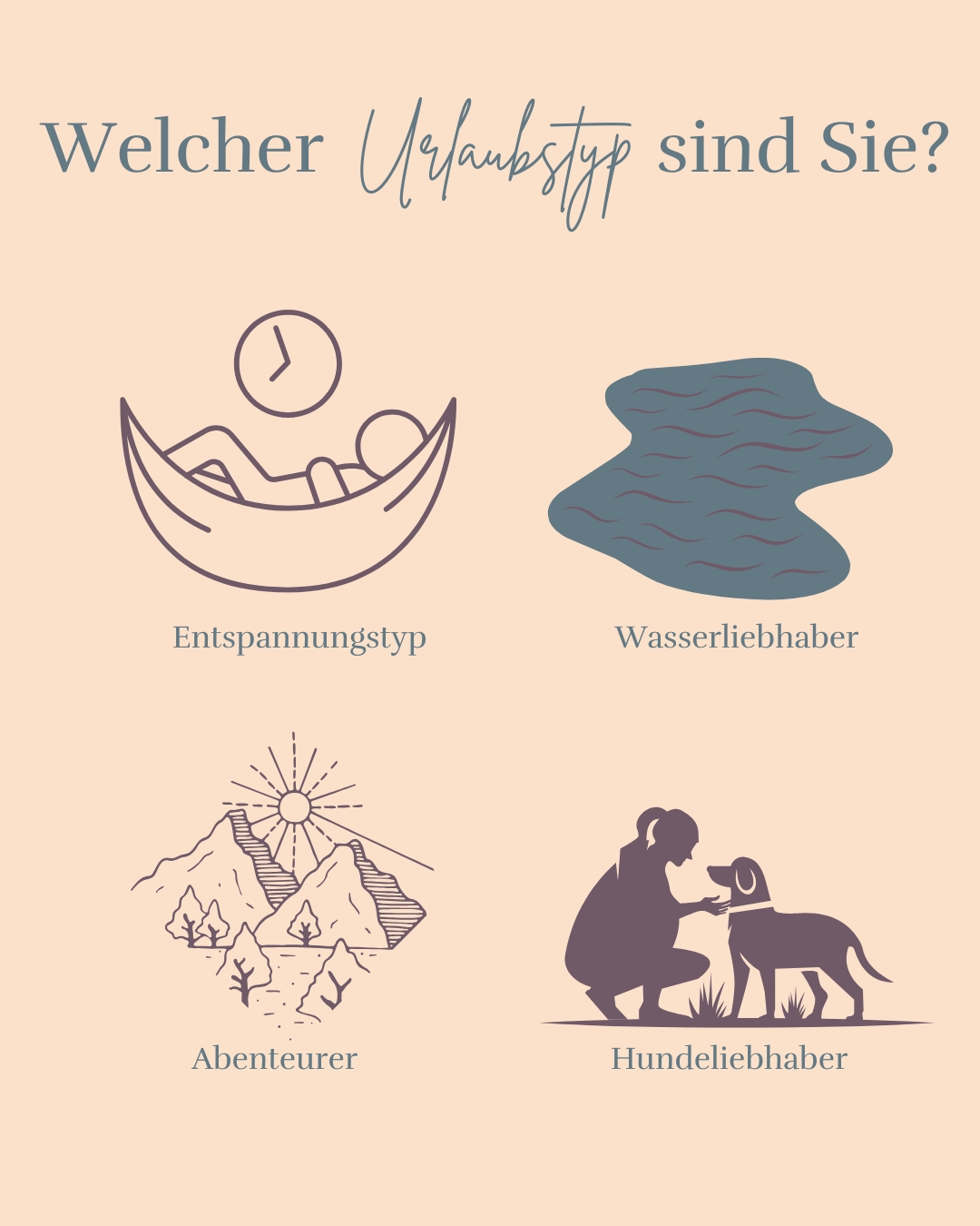 Welcher Urlaubstyp sind Sie?