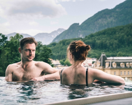 Eurothermen Resort Bad Ischl Außenpool Wellness Salzkammergut