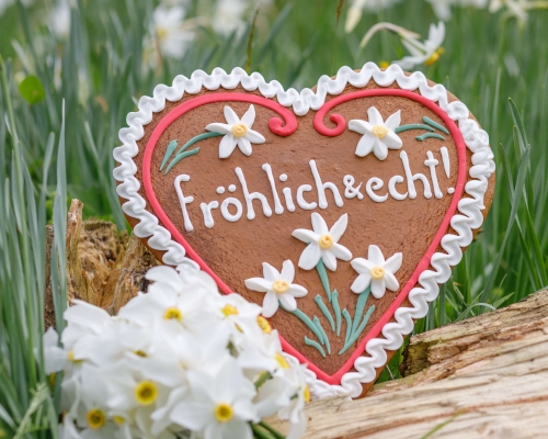 Lebkuchenherz regionale Spezialität Ausseerland Bad Aussee