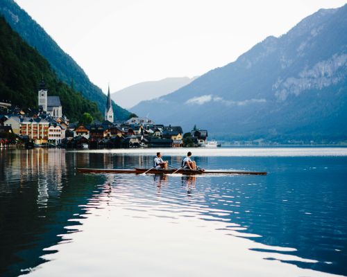 Der Hallstättersee in der UNESCO Region