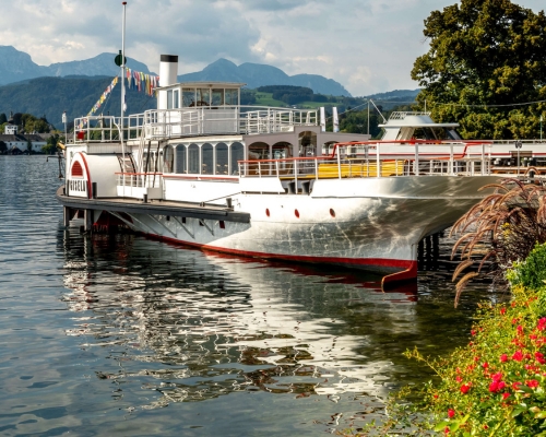 Traunsee Schiffahrt Gmunden Ausflug Salzkammergut