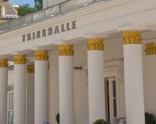 Trinkhalle Bad Ischl historische Architektur Kaiserstadt
