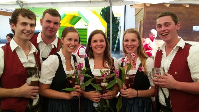 Ausflug nach Alpbach in Tirol - unsere Marktenderinnen 