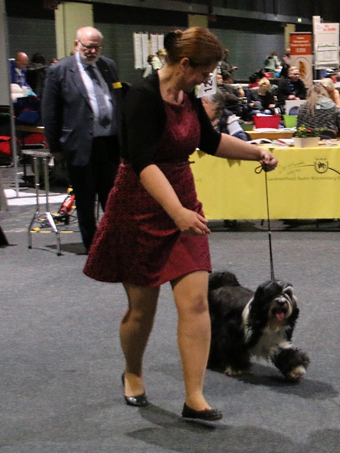 Lisha und ich in der Championklasse