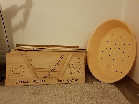 Welpenbox, zerlegt